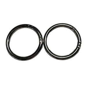 Miche Silver 1 1/2” Carabiner - Set of 2